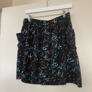 Myne Silk Mini Skirt